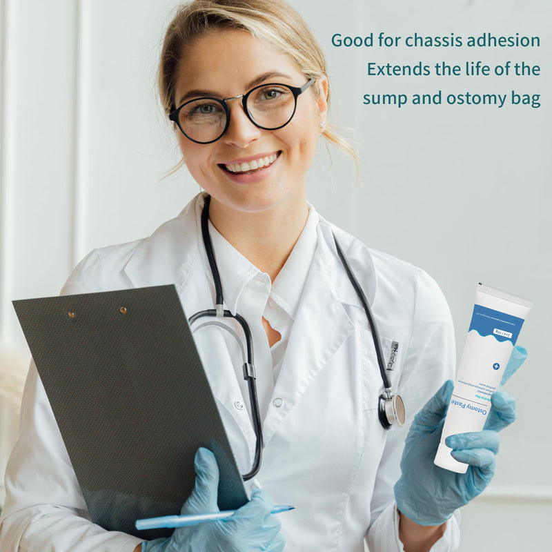 [Australia] - Ostomy Paste, No-Sting Skin Barrier Paste, Ostomy Filler Paste for Ostomy-Colostomy-Ileostomy, 2.1 Oz Tube (4 Tube) 