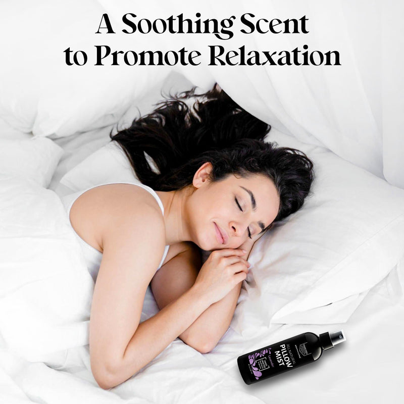 [Australia] - Aromasong Lavender Pillow Spray for Sleeping - All Natural Calming Linen & Bedtime Sleep Mist for Deep Sleep - Pillow Spray Aromatherapy with Botanical Essential Oils for Relaxing Stress 4 Fl Oz (Pack of 1) 