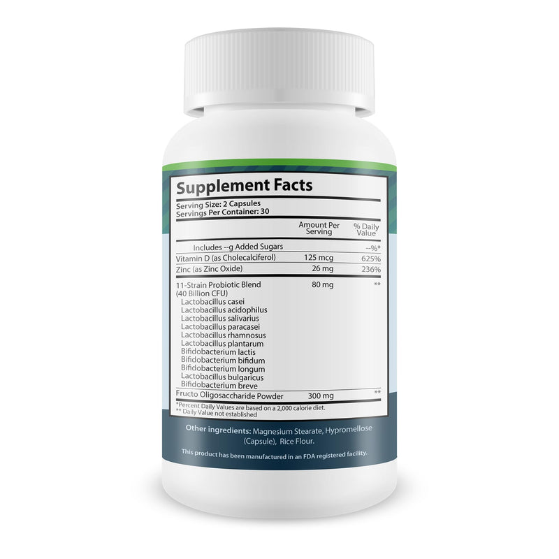 Lactobacillus Paracasei Gut Restoration Probiotic - Our Best Lactobacillus Paracasei Probiotic - Healthy Gut Microbiome Probiotics - Synbiotic Vitamin D Prebiotics and Probiotics for Women and Men