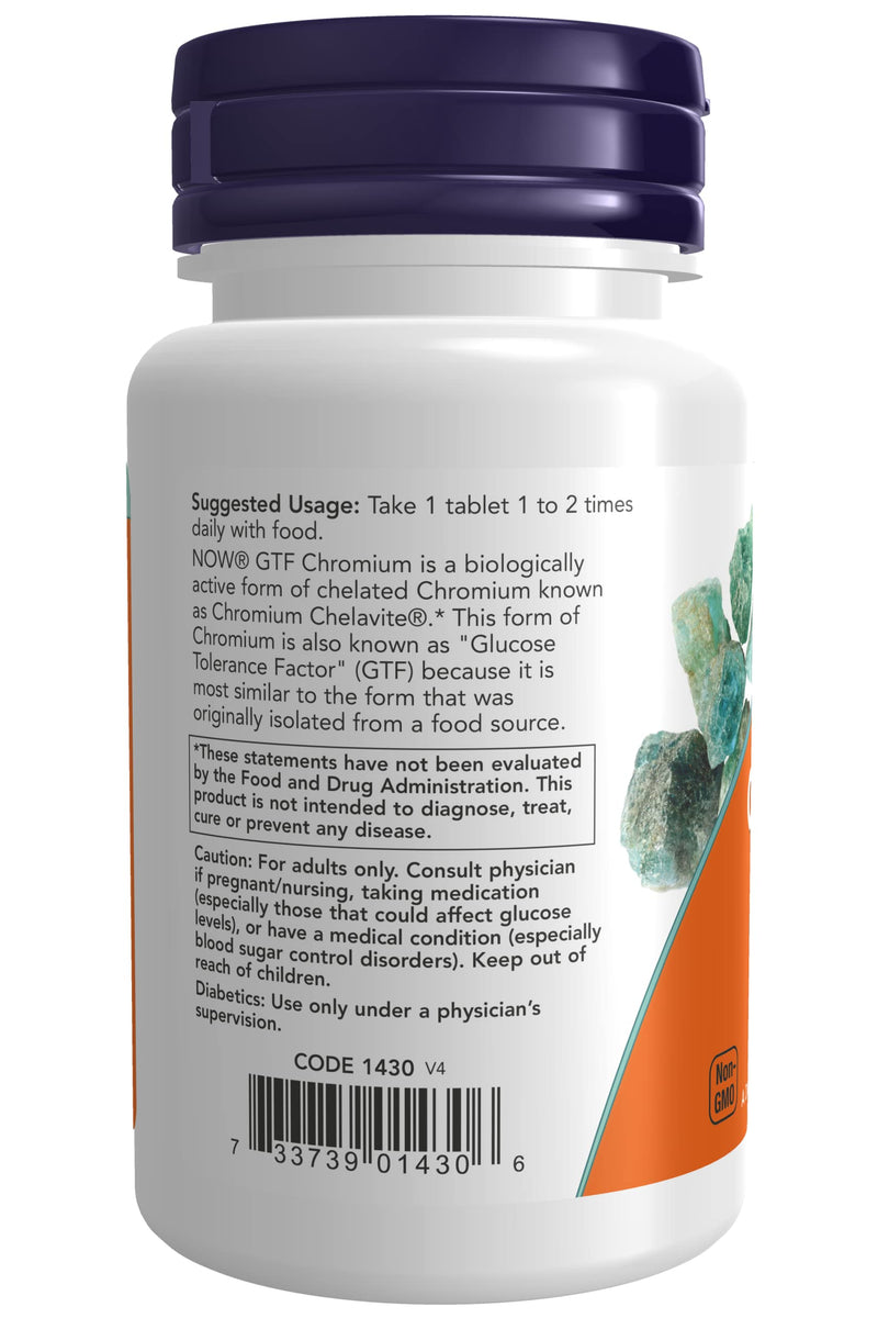 [Australia] - GTF Chromium 200mcg 100 Tablets (Pack of 2) 