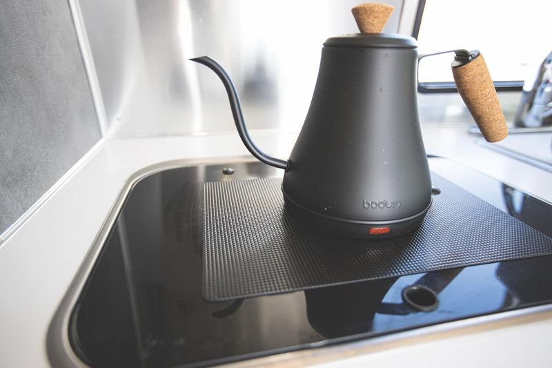 [Australia] - CatTongue Grips Non-Adhesive Anti-Slip Mat - Multi-Purpose Non-Slip Pad For Chefs & Home Cooks - Ideal Cutting Board Mat & Drawer Liner - Kitchen Essentials For Safety (Clear, 8‚Äù x 12‚Äù) Clear 