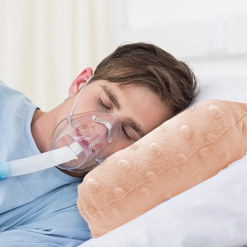 [Australia] - Piercing Pillow, Ear Hole Piercing Pillows, Donut Ear Pillow, Ear Guard Protector for Ear Pain, Piercing, CNH, Pain Relief Sleeping, Pressure Sore, Headphones, Minky Dot. (Pink) Pink 