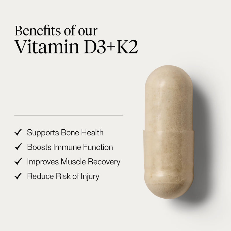 Puresport 4000IU Vitamin D3+K2 Trial Pack (14 Day Supply), High Strength Vegan Supplement for Immune Support, Bone & Heart Health, & Muscle Recovery, Marine Algae Sourced, Easy-Swallow Capsules