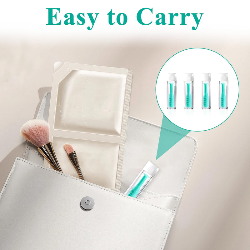 [Australia] - 4 pieces silicone contact lens remover, contact lens sucker soft lenses, contact lens suction cups, silicone contact lens remover set for hard and soft lenses, ideal for travel and everyday life 4 pieces 