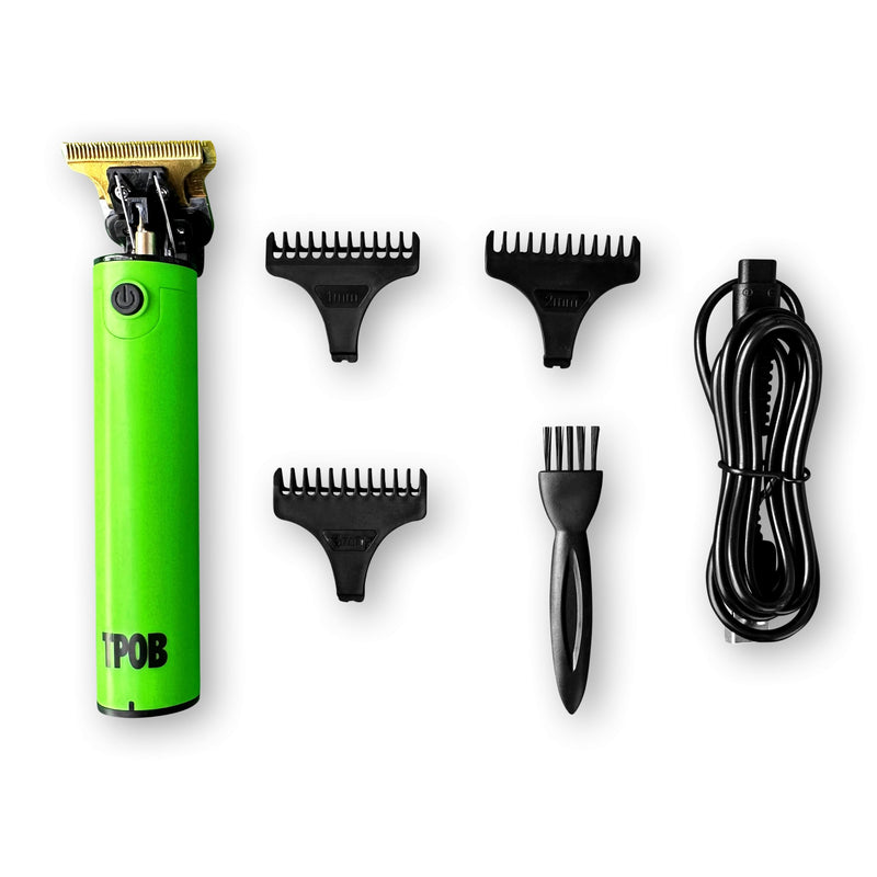 [Australia] - TPOB Ghost Beard Trimmer Hair Clippers for Men, Professional Hair Trimmer Zero Gapped T-Blade Trimmer Cordless Rechargeable Edgers Clippers Electric Beard Trimmer Shaver (Ghost Slime) Ghost Slime 