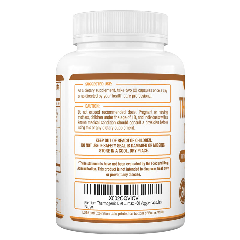 Purely Optimal Thermogenic Fat Burner for Women - Advanced Metabolism Support & Energy Booster - Natural Ingredients, Vegan-Friendly, Non-GMO - 60 Capsules