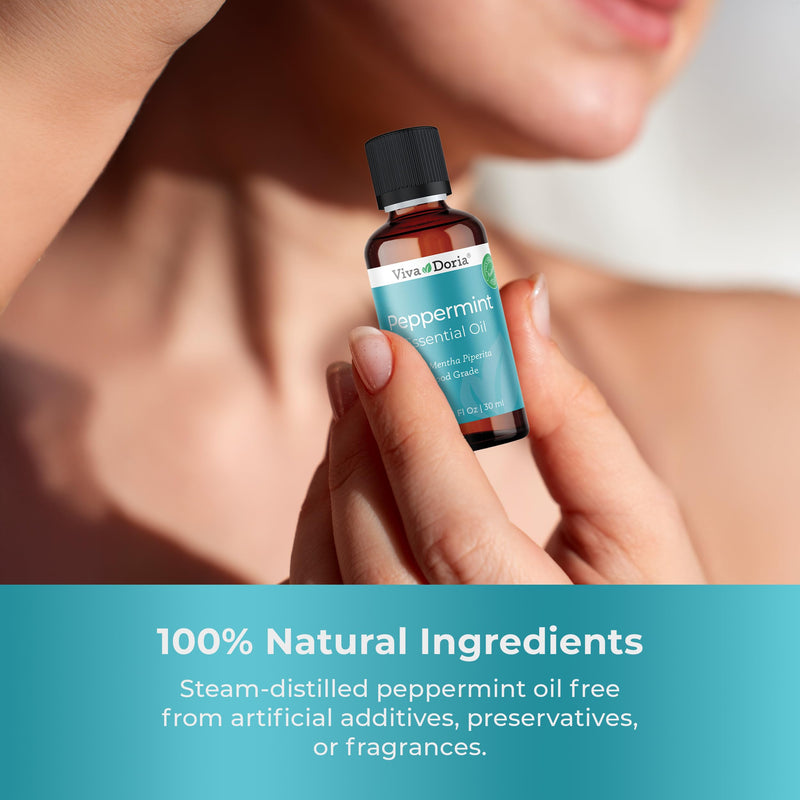 [Australia] - Viva Doria 100% Pure Northwest Peppermint Essential Oil, Undiluted, Food Grade, Steam Distilled, Made in USA, 30 mL (1 Fluid Ounce) 1 Fl Oz (Pack of 1) 