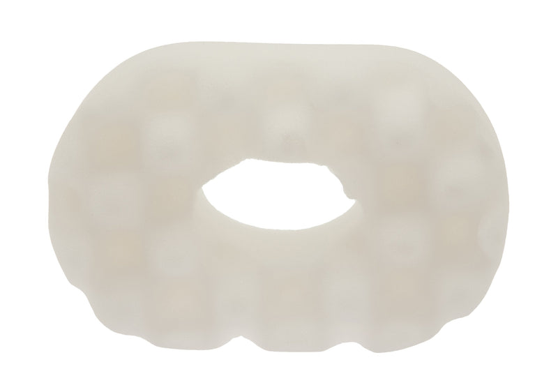 [Australia] - Deluxe Comfort Better Sleep Ear Guard Pillow Accessory, 8" x 5" x 3" - Orthopedic Grade Foam - Convoluted Design Keeps Ear Protected - Perfect Side Sleeper - Ear Protector, White 