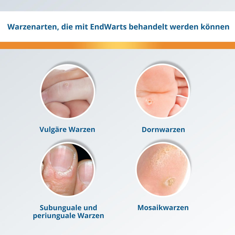 [Australia] - EndWarts PEN F: Remove warts, wart remover with formic acid, for wart removal, pen for approx. 30 treatments Blue 3 ml 