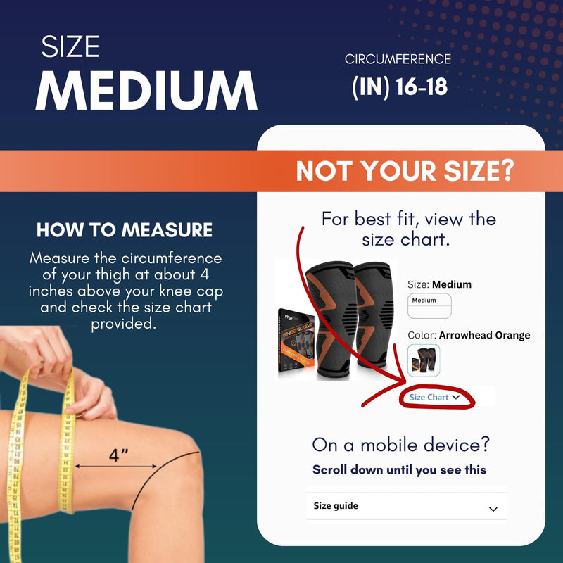 [Australia] - Knee Brace for Pain Relief - 2 Pack Knee Sleeves for Men and Women - Support for Weightlifting, Gym, Workout, Volleyball - Meniscus Tear, ACL, Arthritis Black Medium 