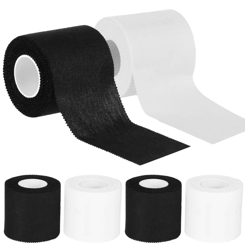 [Australia] - 6 Pcs Christian Cross Athletic Tapes, 2 in x 23 ft Sports Tapes, Breathable Cotton Wrist Tapes, Easy Tearing & Strong Adhesion, Wrist Injury Wraps for Weightlifting, Gym, Boxing, Football 