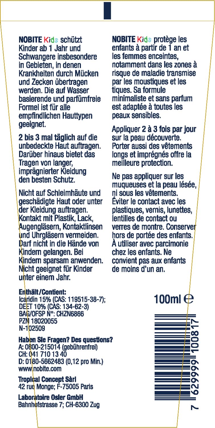 [Australia] - NOBITE Kids 100 ML (3 pieces), Value Pack 100 ml (3 pack) 