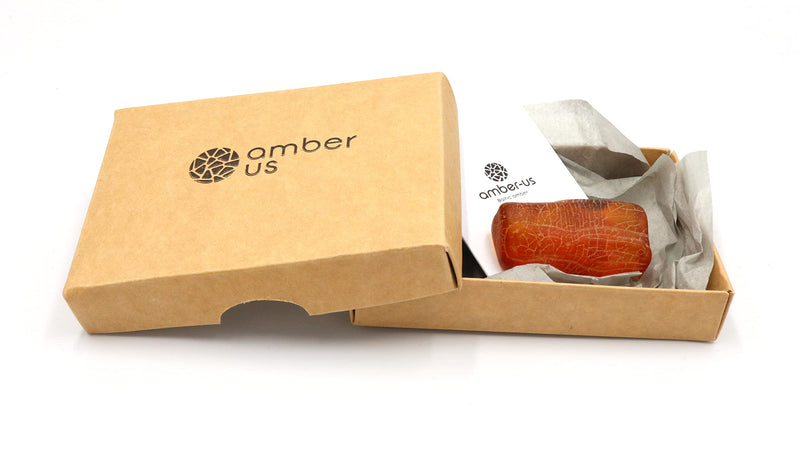 [Australia] - 8-12 grams Large Baltic Amber Natural Stones certified genuine amber from without holes and not polished 