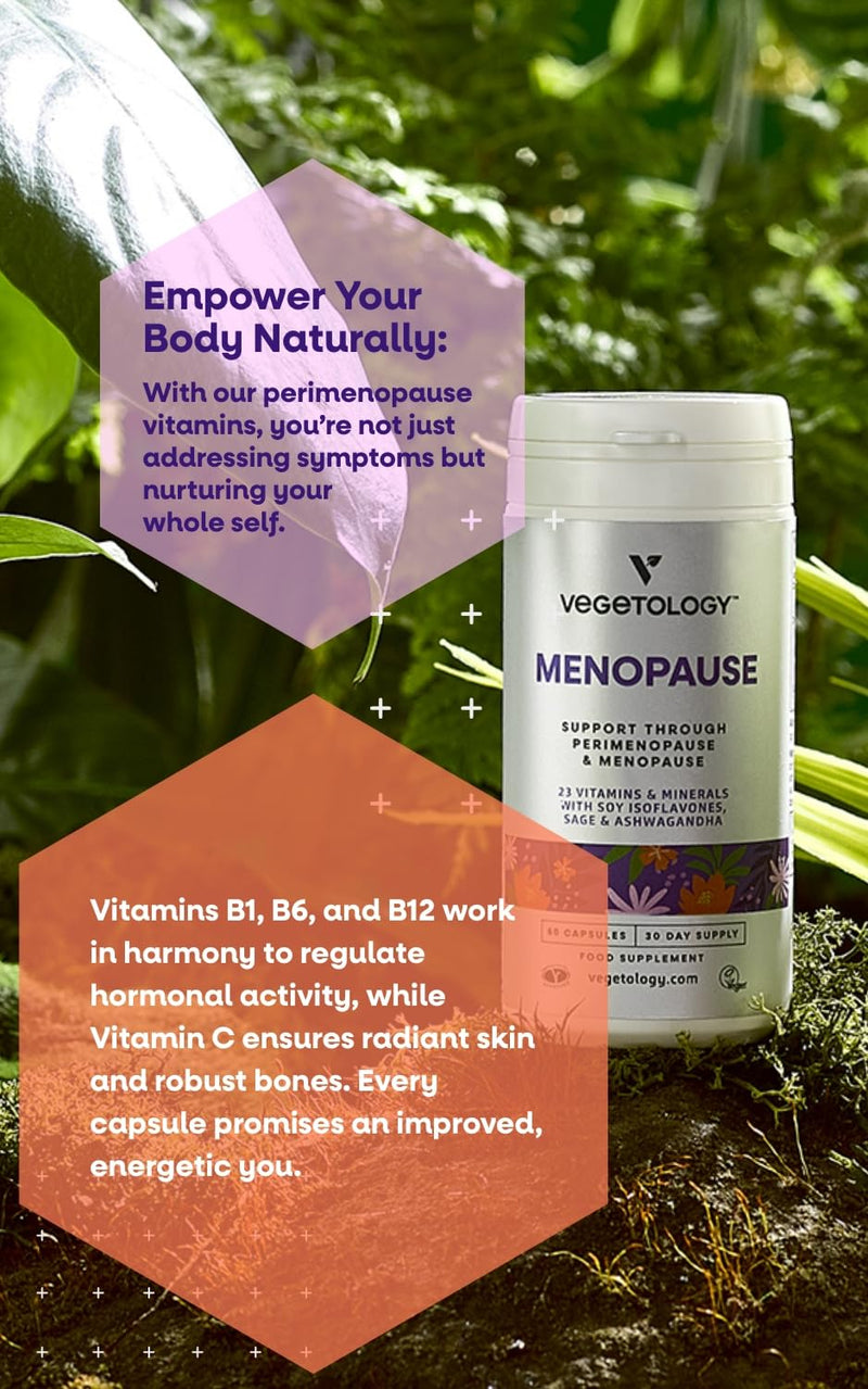 Vegetology Women's Balance Supplement with Sage, Ashwagandha & 26 Vitamins and Minerals
