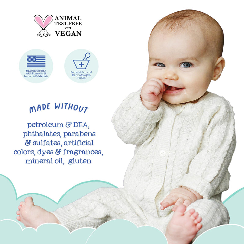 [Australia] - Oilogic Stuffy Nose & Cough Essential Oil Vapor Bath for Babies & Toddlers - Gentle Baby Bath Essentials – Pediatrician-Tested & Safe for Babies, 12.9 Fl Oz Vapor Bath (12.9 Fl Oz) 