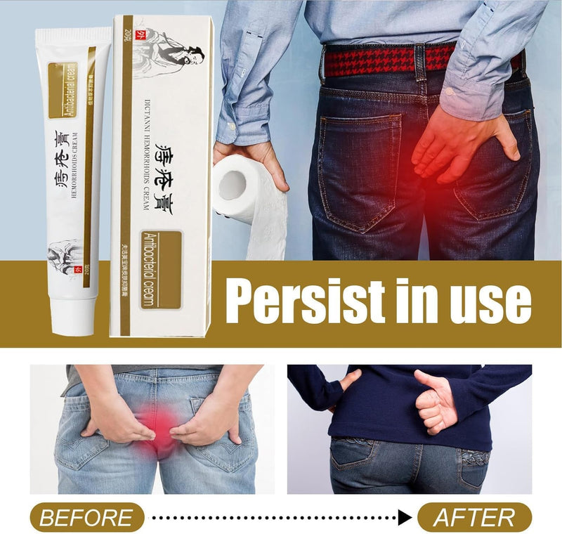 [Australia] - 3PCS Hemorrhoids Ointment, 20g*3 Chinese Herbal Hemorrhoids Cream, Natural Herbal Hemorrhoids Cream, Hemorrhoids Suppositories Hemorrhoid Cream External Hemorrhoids Soothes 