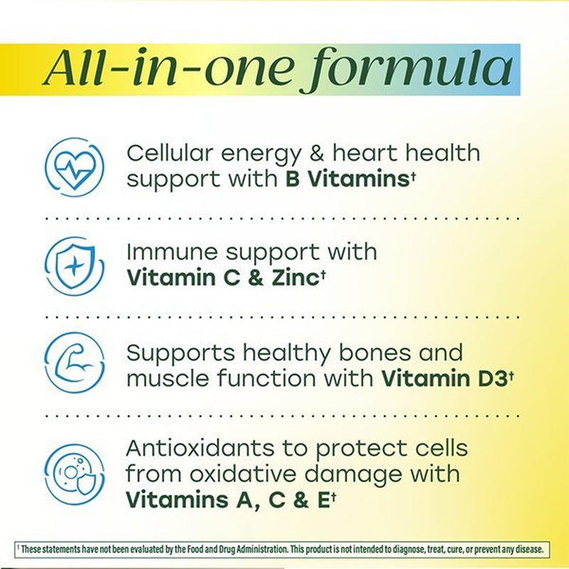 MegaFood One Daily Multivitamin for Men 55+ with 19 Nutrients, 120 Tablets | Supports Healthy Aging with Vitamin C, A, E, Cellular Energy Support with B Vitamins, D3 & Zinc, Vegetarian, 120 Servings Unflavored 120 Count (Pack of 1)