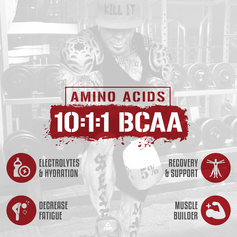[Australia] - 5% Nutrition Rich Piana AllDayYouMay BCAA Powder | Premium Intra & Post Workout Amino Acids, Hydration, Endurance, Muscle Recovery, Joint & Liver Support | 16.3 oz, 30 Servings (Southern Sweet Tea) Southern Sweet Tea 