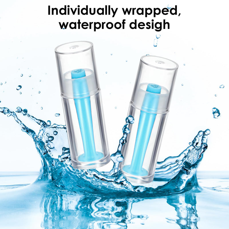 [Australia] - Tucnoeu 10pcs Contact Lens Insertion Aid Silicone Contact Lens Accessories Contact Lens Insertion Aid Contact Lens Sucker Soft Lenses Blue 