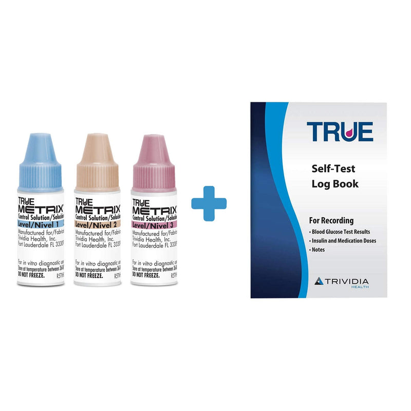 [Australia] - TRUE METRIX® Control Solution Bundle Level 1, Level 2 and Level 3 solutions + TRUEplus® Log Book 