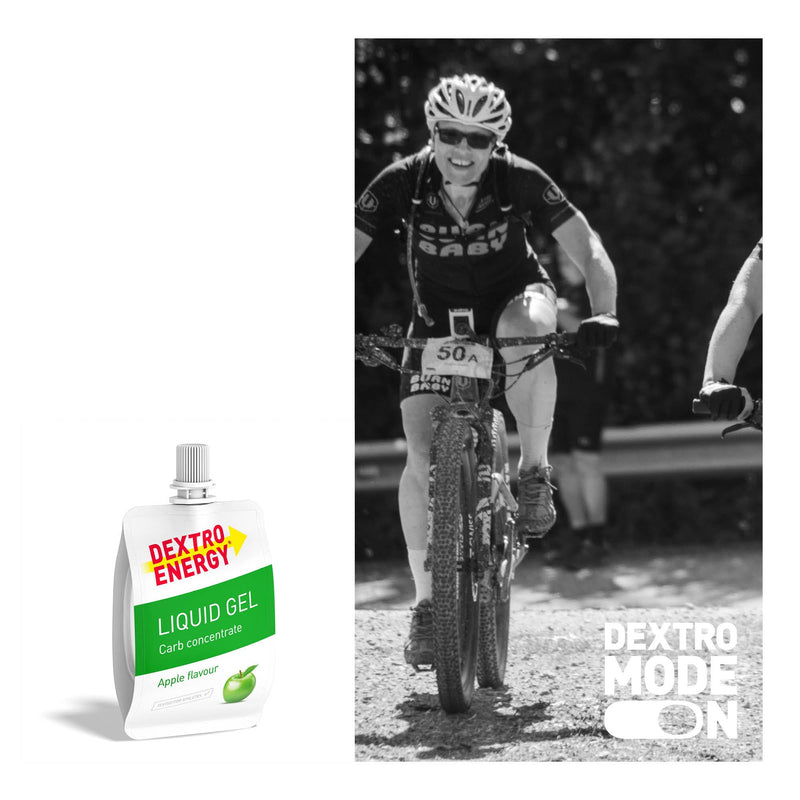 [Australia] - DEXTRO ENERGY LIQUID GEL APPLE - 6x60ml (pack of 6) - glucose concentrate made from quickly available carbohydrates, energy gel, with apple flavor, energy bar alternative, for endurance sports 60ml (pack of 6) 