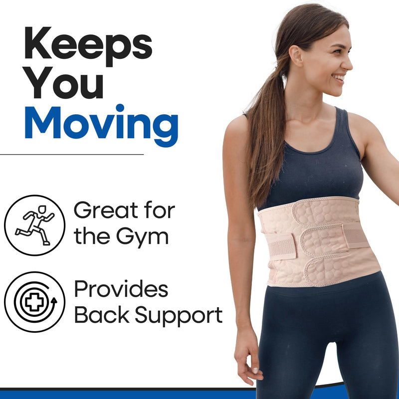 Postpartum Belly Band & Belly Wrap | C Section Belly Binder & Abdominal Binder | Post Surgery & Pregnancy Tummy Tuck or Hysterectomy Recovery Support Girdle | C Section Postpartum Essentials (XL) XL