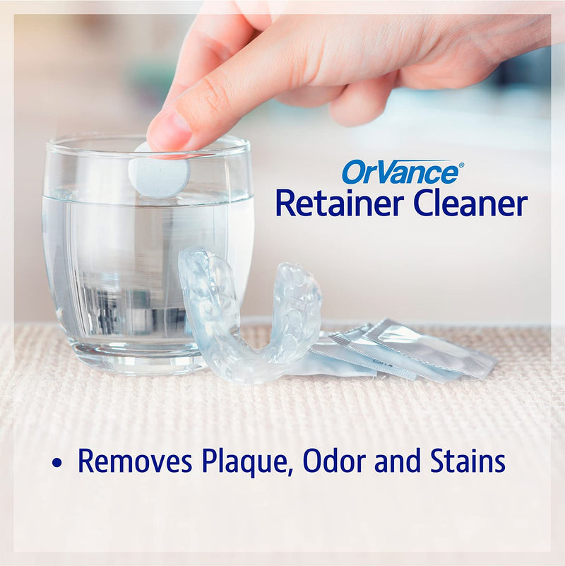 OrVance Retainer Cleaner Tablets (28 Count) & OrVance Pontics (16 Count)