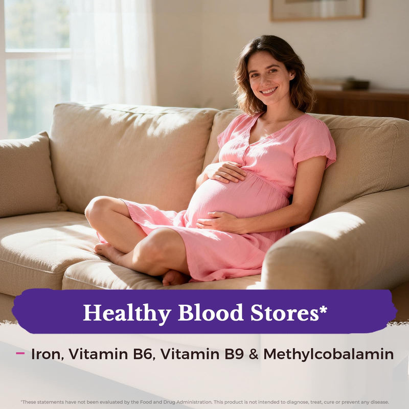 Vitalitown Prenatal Vitamins for Women, with Methylfolate, DHA & Choline, Healthy Growth and Brain Development, Supplement for Before, During, & Post Pregnancy, All Natural, 60 Softgels, Non GMO