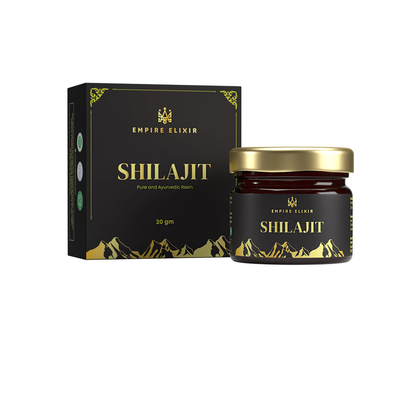 [Australia] - Pure Himalayan Shilajit Resin 20g Jar - High Potency Gold Grade for Men & Women | Natural Mineral Supplement | Energy Boost & Immune Support, 75% Fulvic Acid 