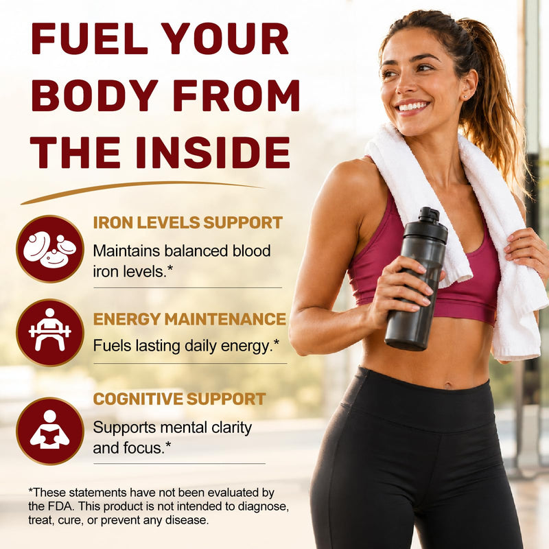 Iron 65mg 8-in-1 Multivitamin & B-Complex - 300 Softgels, 150 Day Supply | Complete 8-in-1 iron + B-Complex Multivitamin for blood & energy*. 2 daily, 150 day supply, 5 month value pack 300 Count (Pack of 1)