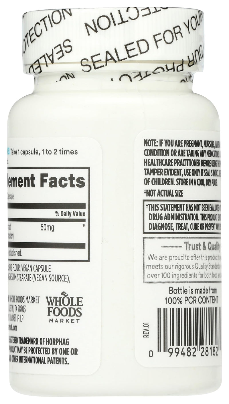 [Australia] - 365 by Whole Foods Market, Pycnogenol Maritime Pine Bark Extract, 50mg Vegan Capsules, 60 Count 60 Count (Pack of 1) 