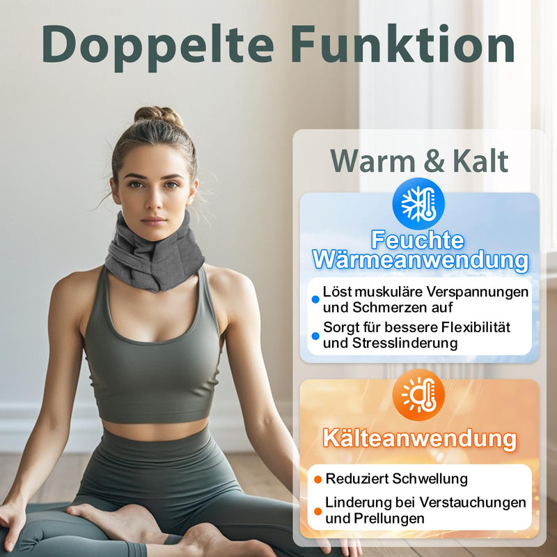 [Australia] - AROMA SEASON grain pillow neck for microwave - heat pillow neck - heat pad for heat therapy 