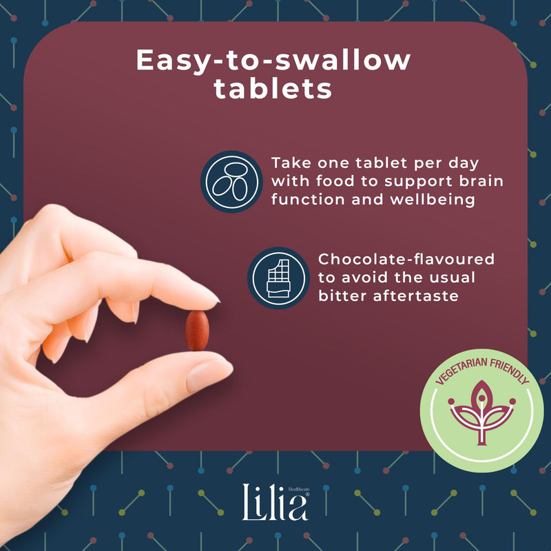 Lilia Healthcare Neuro Care Nootropic: For Enhanced Brain And Mental Performance, Focus, Energy, Immunity. 25 Nutrients and Vitamins including Lycopene, Zeaxanthin, Korean Ginseng, Lutein, Coq10