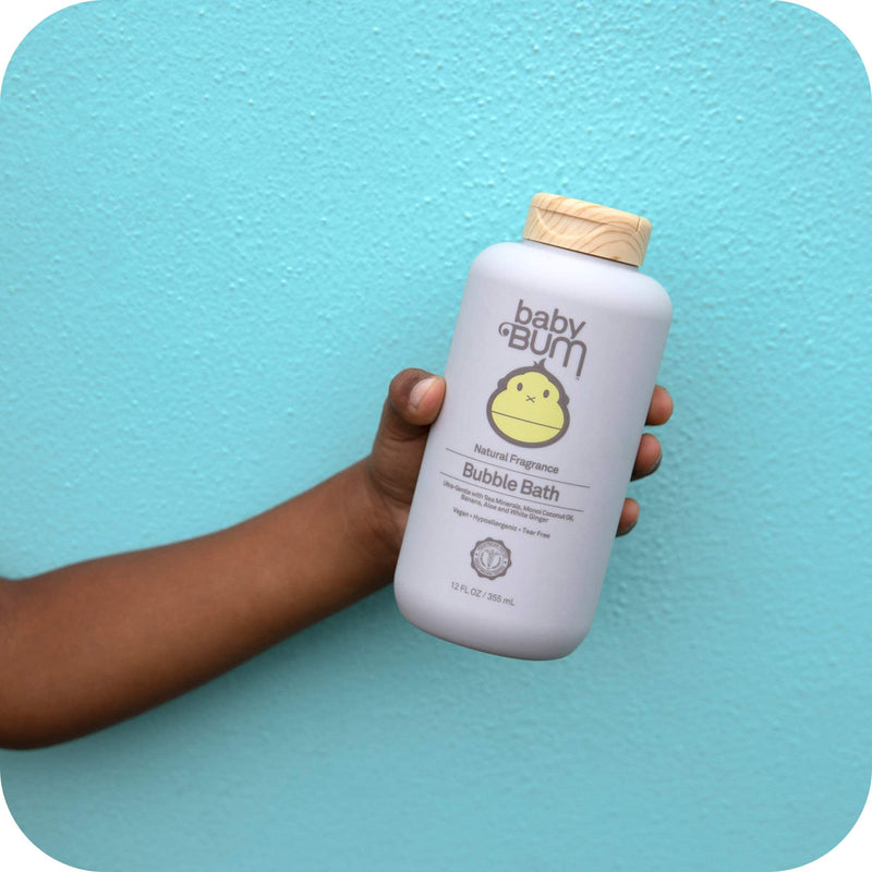 [Australia] - Baby Bum Foaming Bubble Bath | Tear Free for Sensitive Skin with White Ginger| Natural Fragrance | Gluten Free and Vegan | 12 FL OZ 