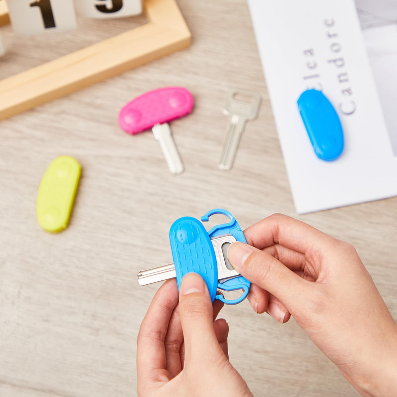 [Australia] - 6 Pack Easier to Grip Key Turner Aid Bright Aid Key Turners for Arthritis Red, Blue and Yellow Key Turner for Weak or Elderly Hands 