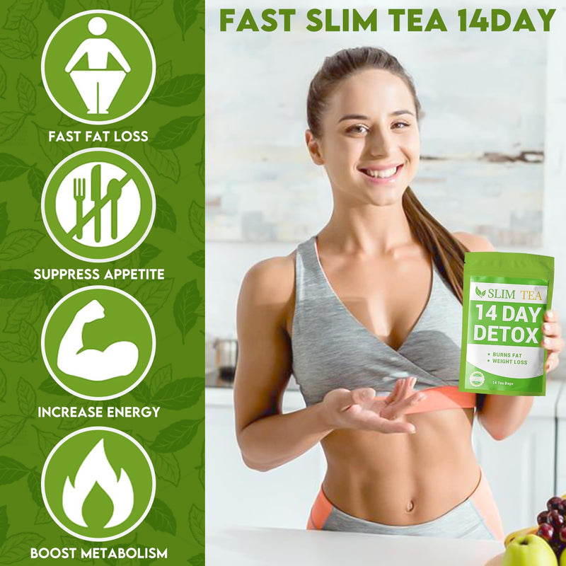 [Australia] - 14 Day Tea For Weight Loss, Detox Cleanse Weight Loss Tea, Detox Tea For Weight Loss, Gentle detoxification and cleansing for weight loss and belly fat 