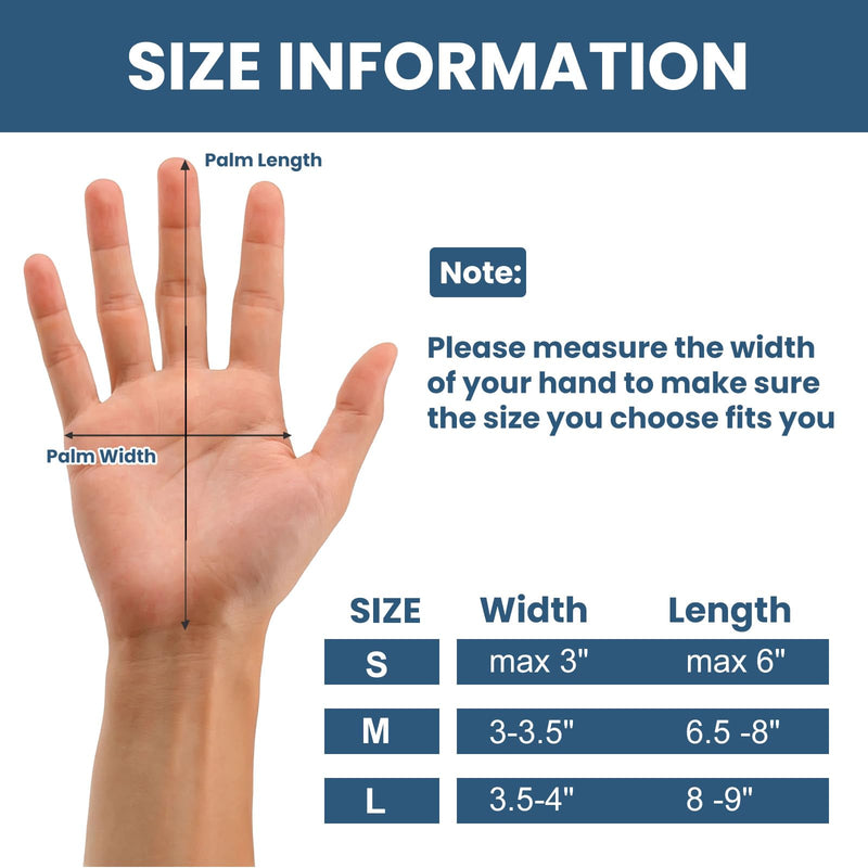 [Australia] - Resting Hand Splint Stroke Hand Brace with Finger Separators, Night Immobilizer Wrist Finger Brace with Sling for Carpal Tunnel & Stroke Recovery (S-Left) S-Left 