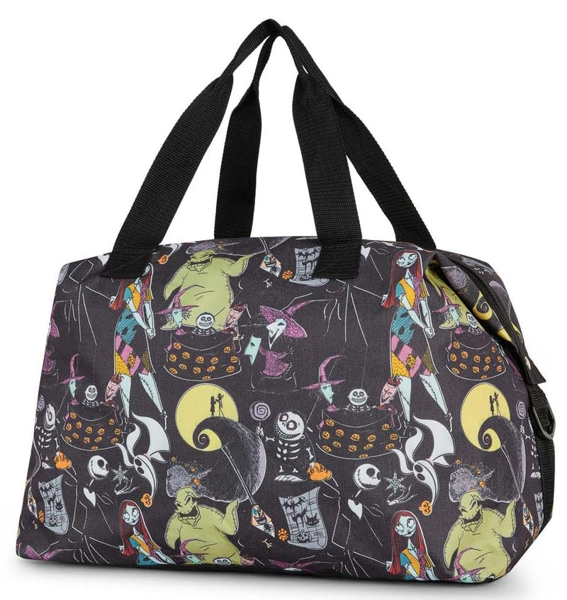 Disney Tote Duffel Bag Nightmare Before Christmas Weekender Skellington