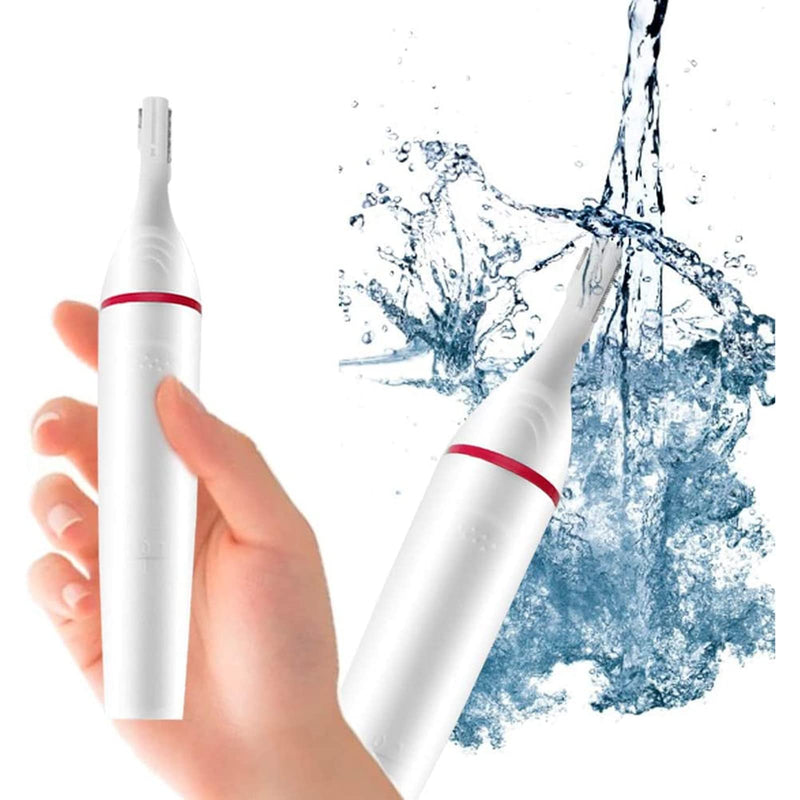[Australia] - Electric Shaver for Women, 2 in 1 Eyebrow Razor and Painless Eyebrow Epilator for Face Eyebrow Lip Nose Legs Armpit Bikini Electric Shaver 