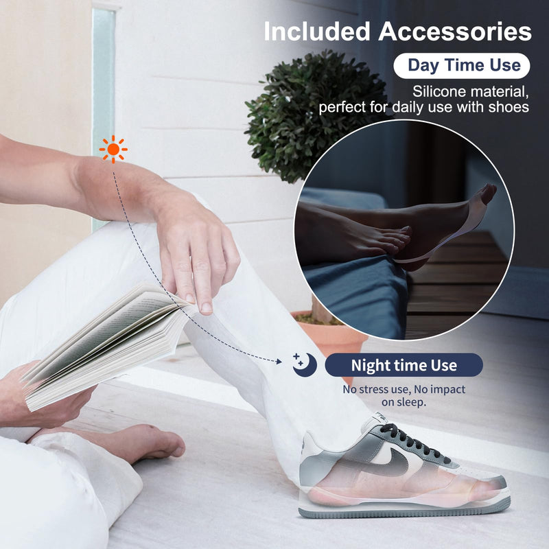 [Australia] - Bunion Corrector for Women & Men Big Toe, Black Adjustable Orthopedic Bunions Correction with Non Slip Toe Straighteners, Bunion Splint Suitable for Day/Night Feet Bunion Relief (2PCS) 