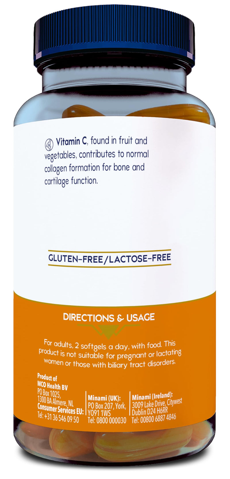 MINAM - Omega-3 Fish Oil - MorEPA Move + Curcumin - 60 softgels