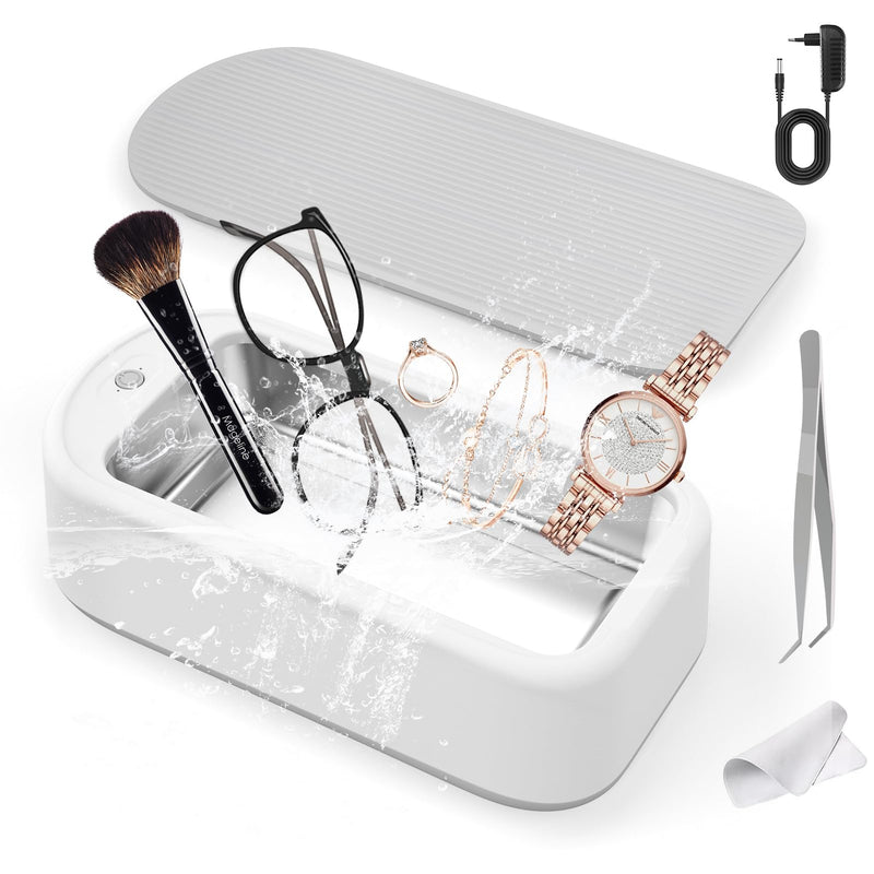 [Australia] - ETENTOUS ultrasonic cleaning device 48KHZ ultrasonic cleaning device glasses 640ml Ultrasonic Cleaner 40W jewelry cleaner ultrasonic glasses cleaner ultrasonic device for jewelry dentures 