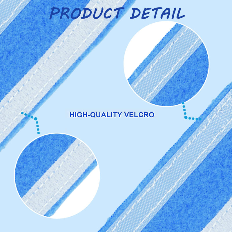 [Australia] - NATAKU 24 Pack Nasal Cannula Ear Cushions Soft Oxygen Ear Protectors Oxygen Cannula Face Soft Cover for Oxygen Users to Help Relieve Ear Pain and Prevent Cheek Indentation Discomfort(Blue) 