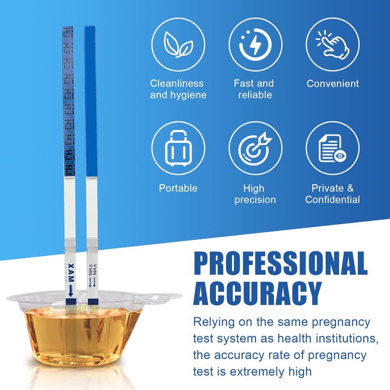 [Australia] - 50 ovulation test + 20 pregnancy test, sensitive desire to have children, fertility tests for ovulation, ovulation test strips for desire to have children, fertility test for women ovulation (50 LH + 20 HCG) 70 pieces (pack of 1) 