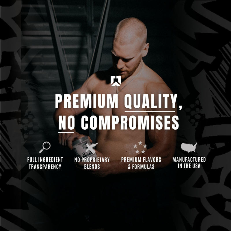 [Australia] - RYSE Up Supplements Element Series Creatine Monohydrate | Increase Lean Muscle Mass | Improve Strength & Power | Reduce Fatigue | Perform Better | 60 Servings 