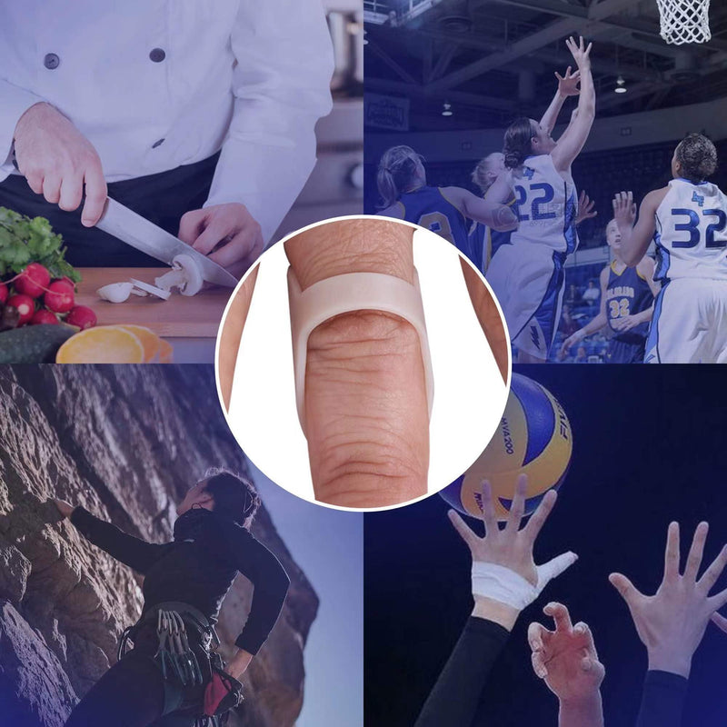[Australia] - 6 pcs Oval Finger Splints Waterproof Finger Splint for Broken Finger, Trigger Finger,Mallet Fingers - Trigger Finger splints For Thumb, Index, Middle, Pinky or Ring Finger(5.6.7.8.9.10) 5,6,7,8,9,10 