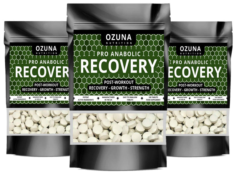 Anabolic Muscle Growth, Repair and Recovery Pills | 100 Tablets