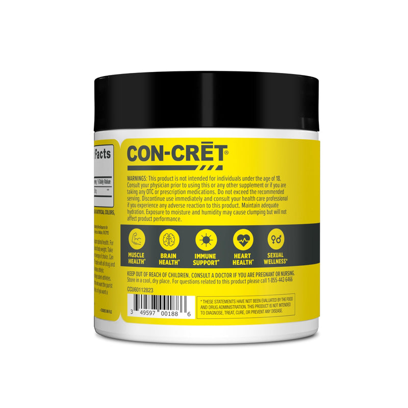 [Australia] - Creatine HCl Powder | Supports Muscle, Cognitive, and Immune Health | Unflavored Creatine (64 Servings) Raw Unflavored 64 Servings (Pack of 1) 