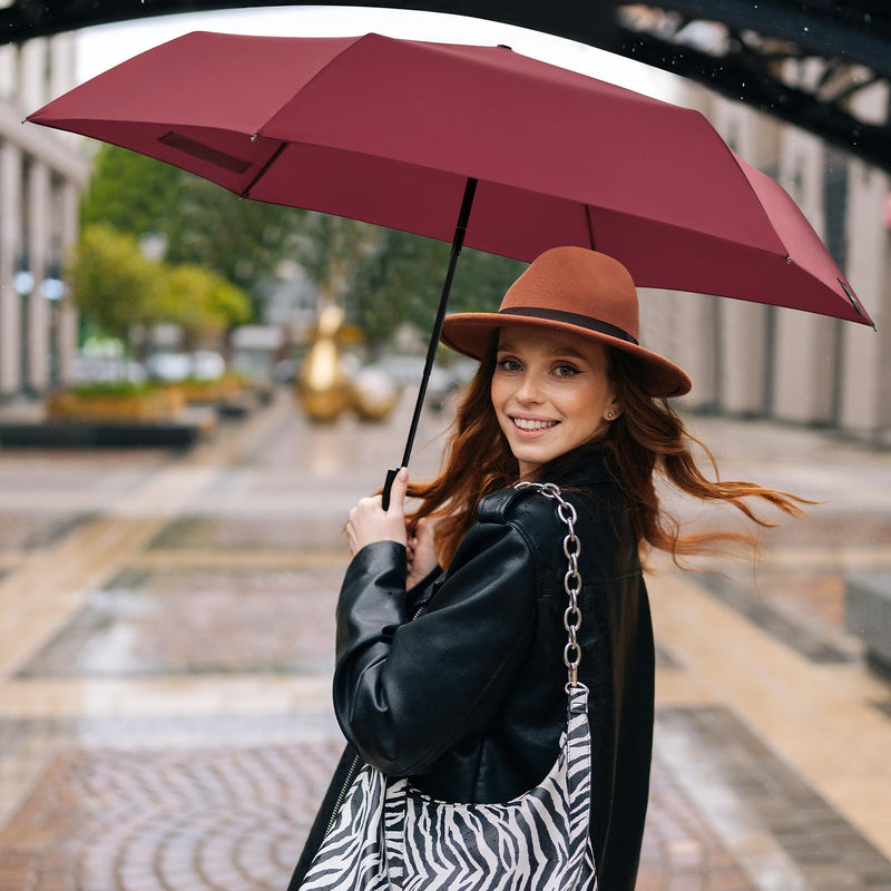 G4Free Travel Umbrella Ultralight UPF 50+ UV Protection Compact Umbrella Super Slim Small Mini Automatic Open and Close