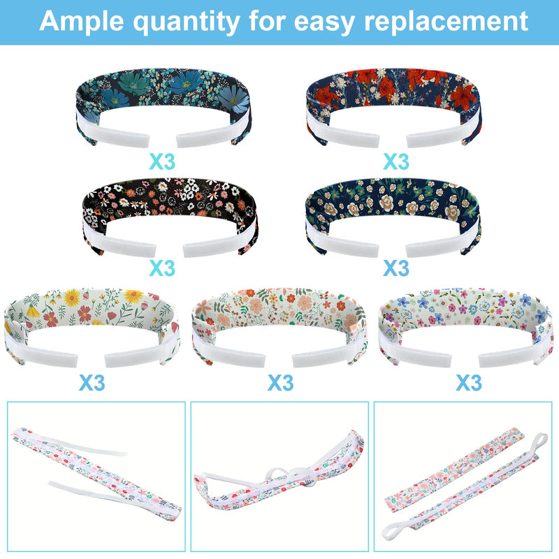 [Australia] - Geiserailie 21 Pcs Tracheostomy Tube Holder Adjustable Tracheostomy Supplies Tube Holder Soft Reusable Tracheostomy Care Kits for Men and Women, One Size Fits Most People 